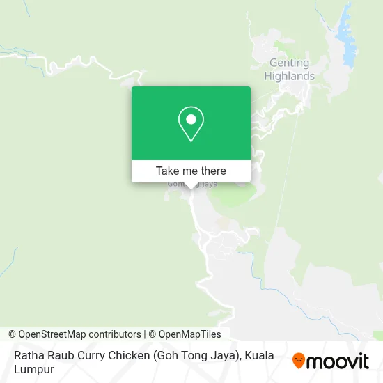 Ratha Raub Curry Chicken (Goh Tong Jaya) map