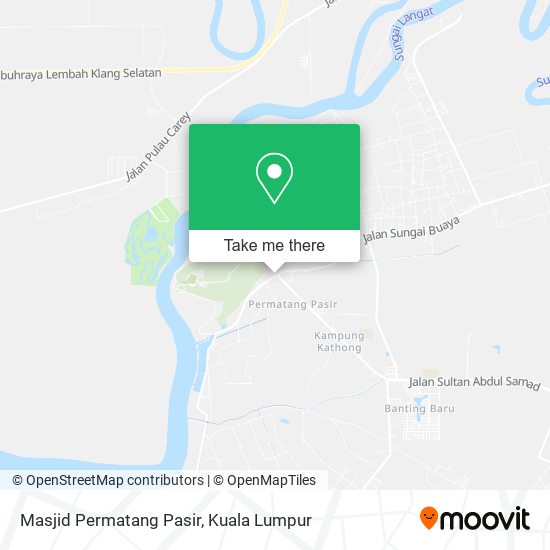Peta Masjid Permatang Pasir