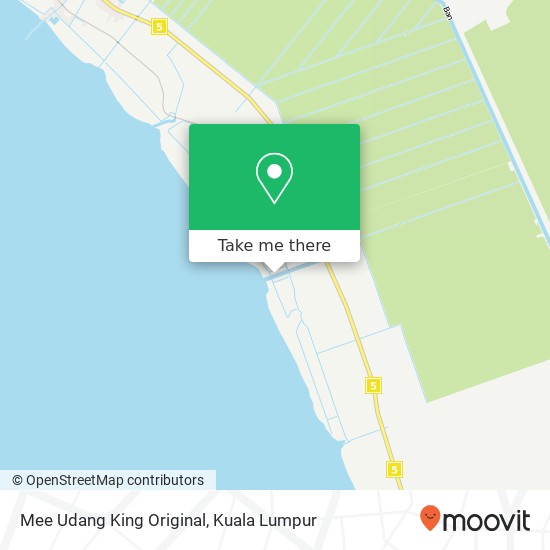 Peta Mee Udang King Original