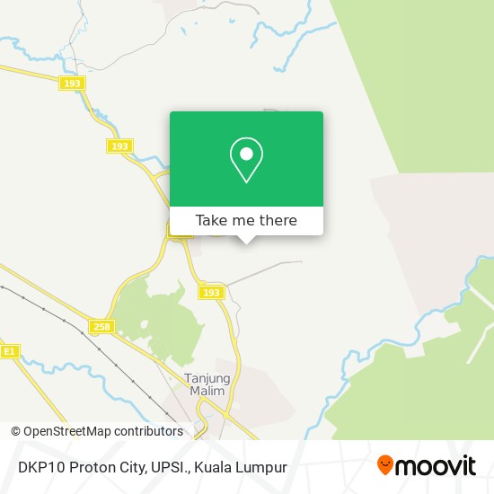 DKP10 Proton City, UPSI. map