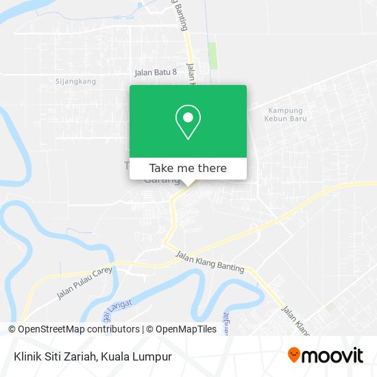 Klinik Siti Zariah map