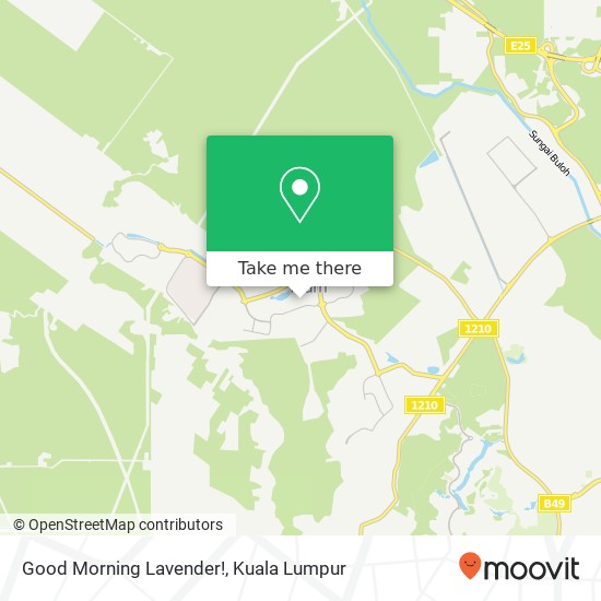 Good Morning Lavender! map