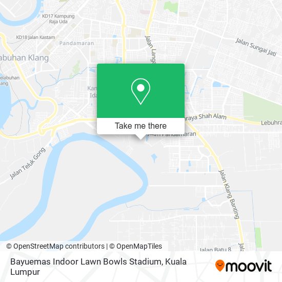 Bayuemas Indoor Lawn Bowls Stadium map