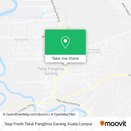 Segi Fresh Teluk Panglima Garang map