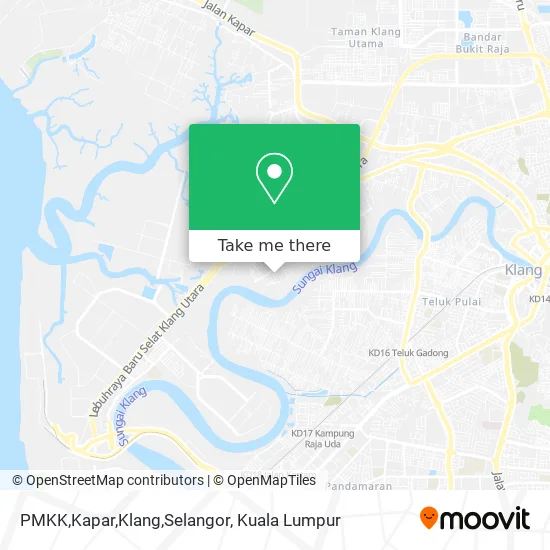 Peta PMKK,Kapar,Klang,Selangor