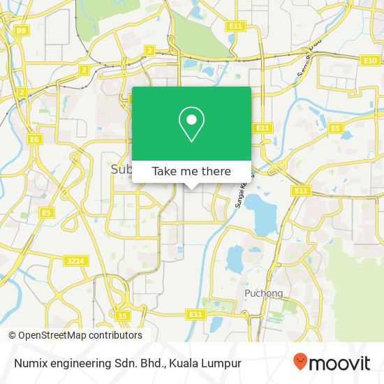 Numix engineering Sdn. Bhd. map