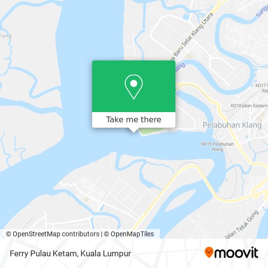 Peta Ferry Pulau Ketam