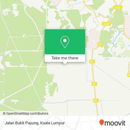 Peta Jalan Bukit Payung
