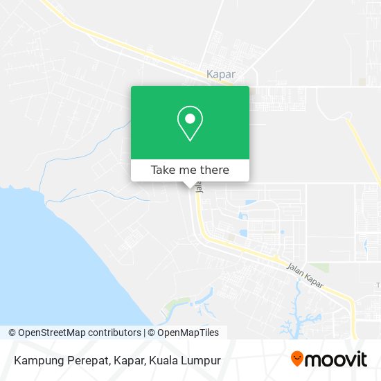Kampung Perepat, Kapar map