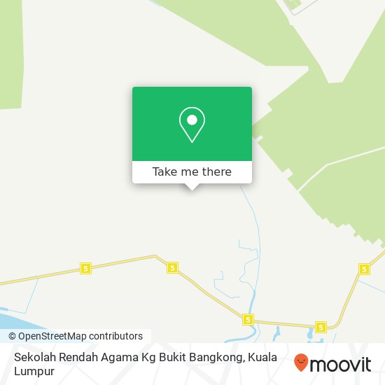 Sekolah Rendah Agama Kg Bukit Bangkong map