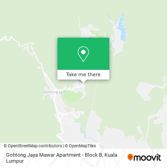 Gohtong Jaya Mawar Apartment - Block B map