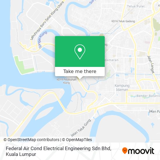 Peta Federal Air Cond Electrical Engineering Sdn Bhd