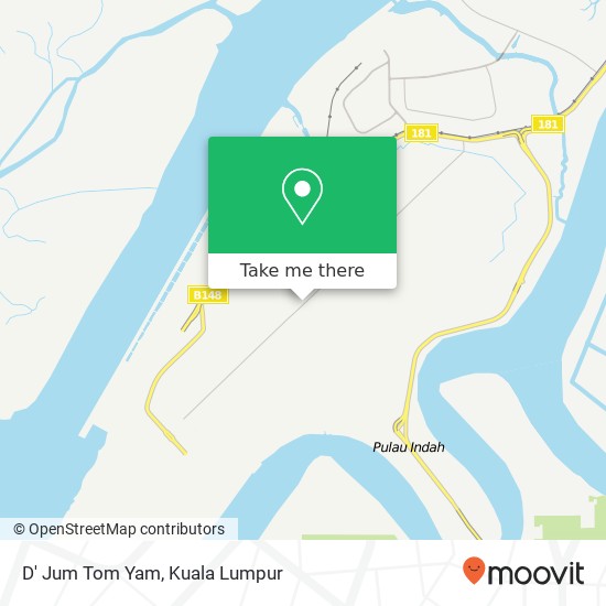 D' Jum Tom Yam map