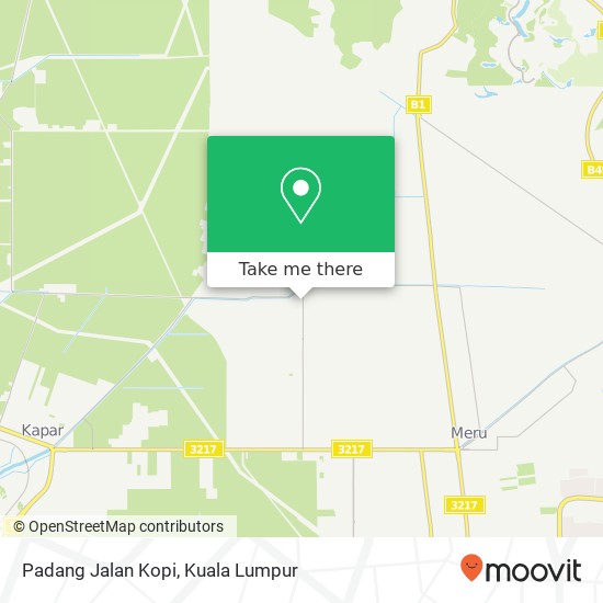 Padang Jalan Kopi map
