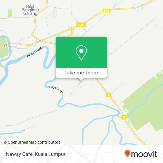 Neway Cafe map