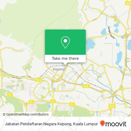 Jabatan Pendaftaran Negara Kepong map