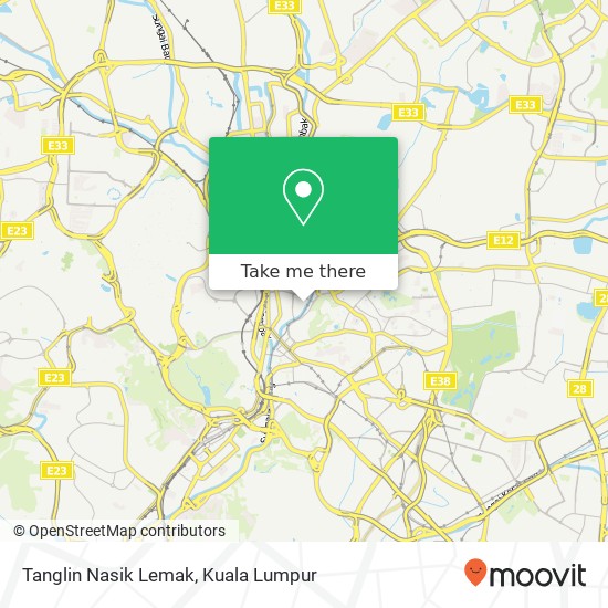 Tanglin Nasik Lemak map