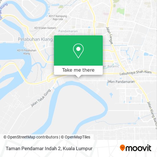Peta Taman Pendamar Indah 2