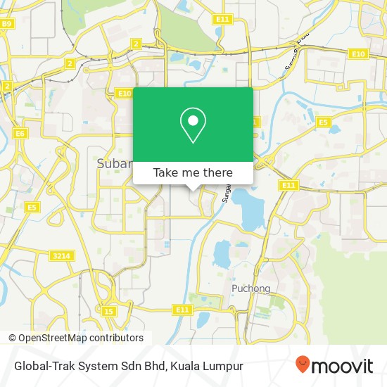 Global-Trak System Sdn Bhd map