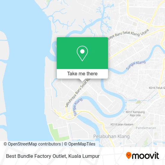 Best Bundle Factory Outlet map