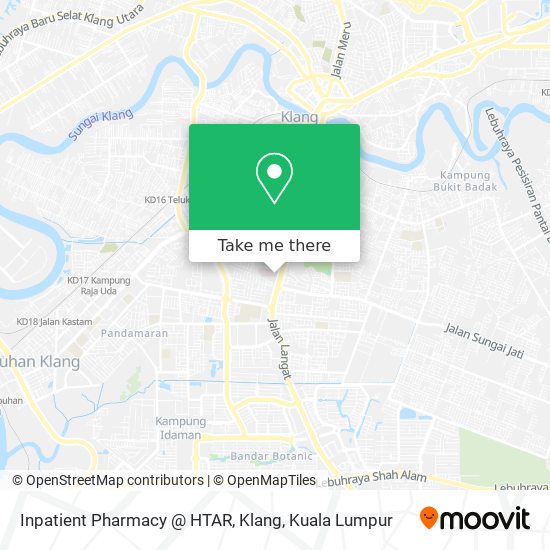 Peta Inpatient Pharmacy @ HTAR, Klang