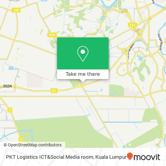 PKT Logistics ICT&Social Media room map