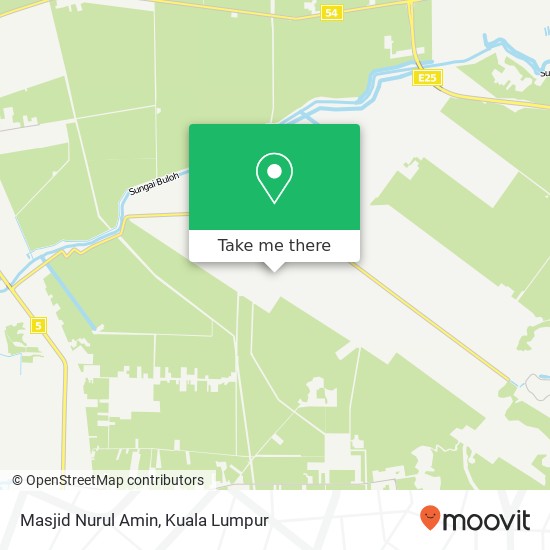 Masjid Nurul Amin map