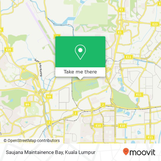 Saujana Maintainence Bay map