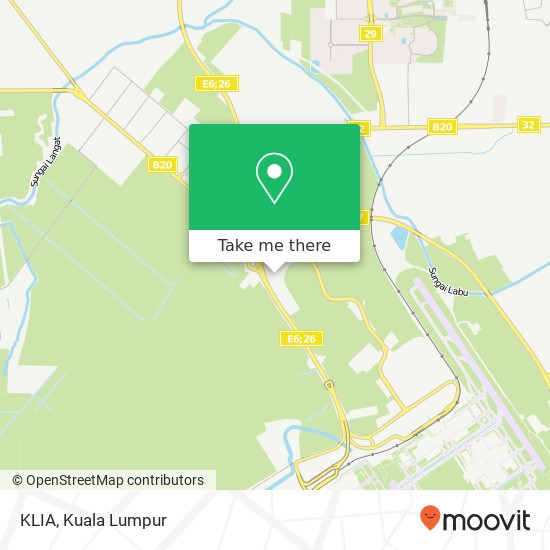 KLIA map