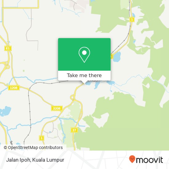 Jalan Ipoh map