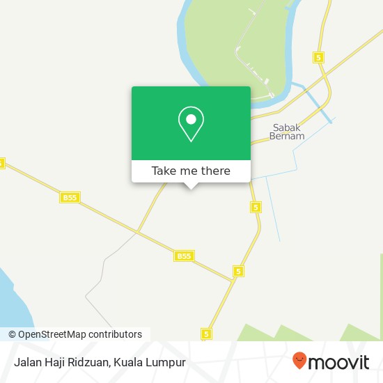 Jalan Haji Ridzuan map