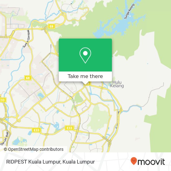 RIDPEST Kuala Lumpur map