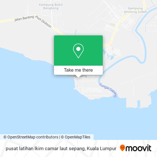 pusat latihan lkim camar laut sepang map