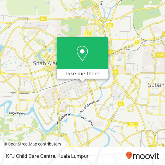 KPJ Child Care Centre map