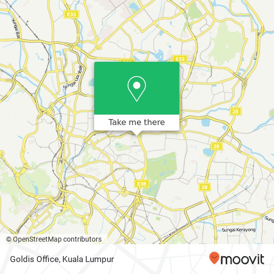 Goldis Office map