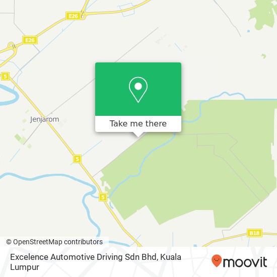 Excelence Automotive Driving Sdn Bhd map