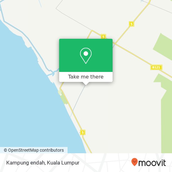 Peta Kampung endah