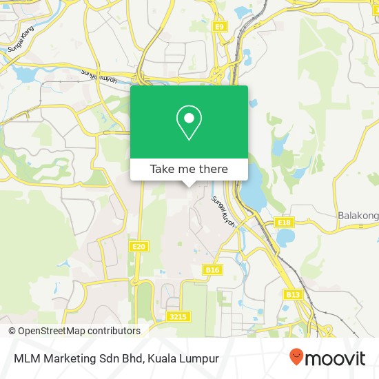 MLM Marketing Sdn Bhd map