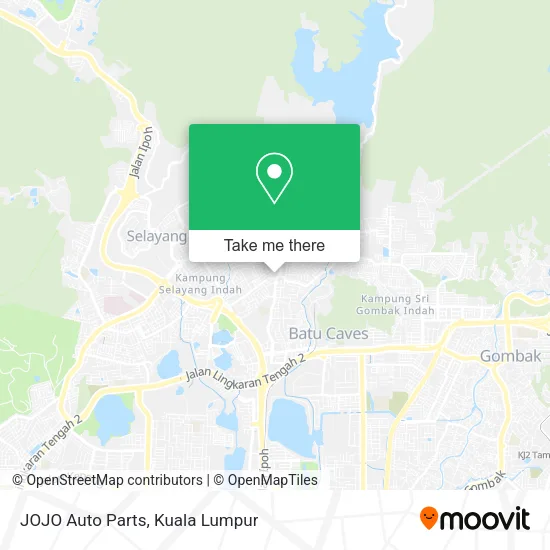 JOJO Auto Parts map