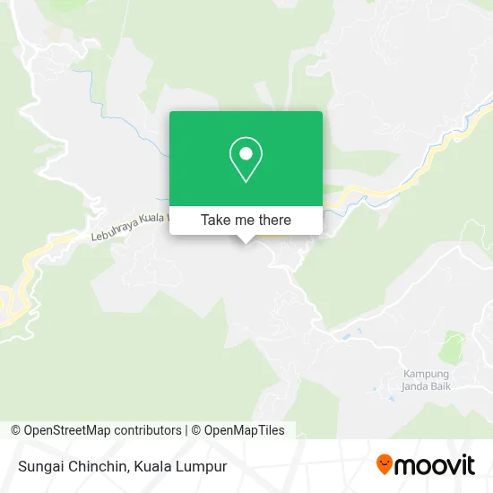 Sungai Chinchin map