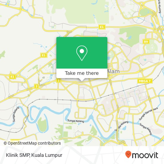 Klinik SMP map