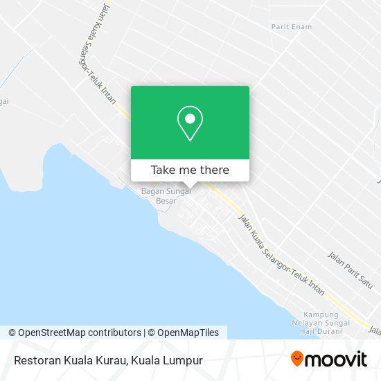 Peta Restoran Kuala Kurau