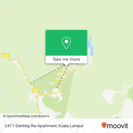 2417 Genting Ria Apartment map