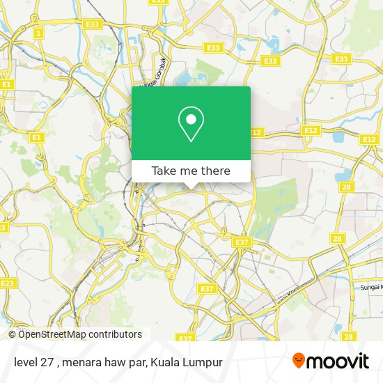 level 27 , menara haw par map