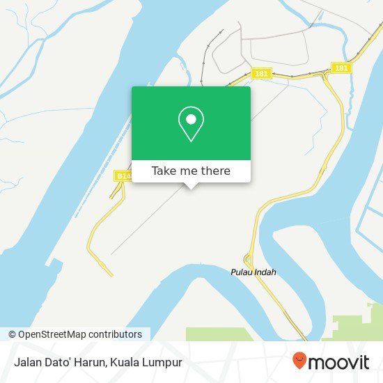 Jalan Dato' Harun map