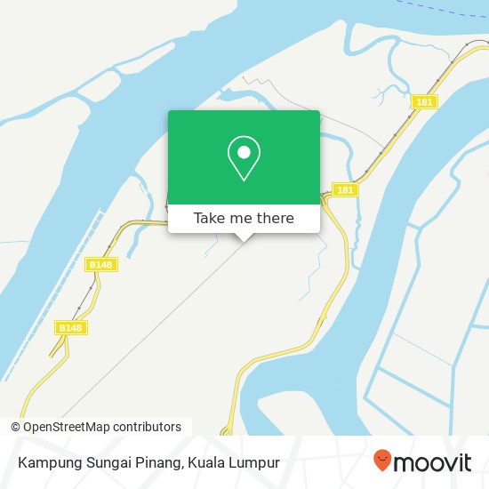 Peta Kampung Sungai Pinang