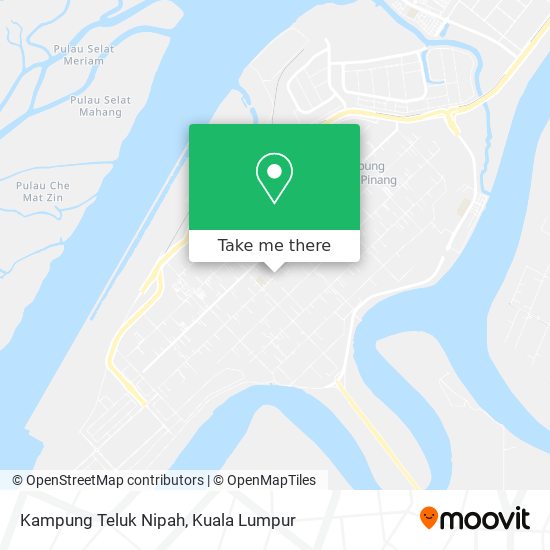 Kampung Teluk Nipah map