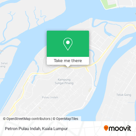 Peta Petron Pulau Indah