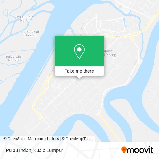 Pulau Indah map