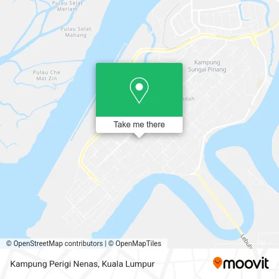 Kampung Perigi Nenas map